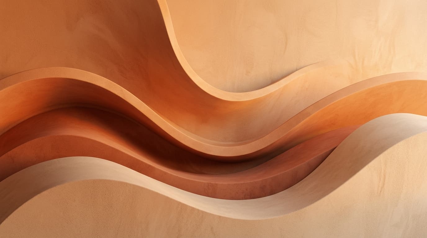 Terracotta Architectural Waves